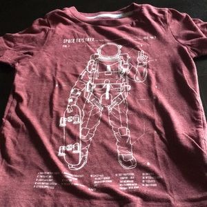 Boys NASA themed t-shirts
